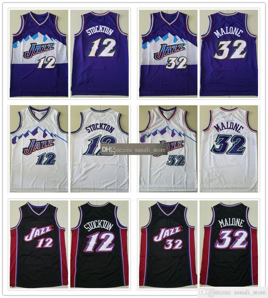 sewn mesh men john 12 stockton jerseys vintage purple white black karl 32 malone basketball college shirts fast shipping, Black;red
sewn mesh men john 12 stockton jerseys vintage purple white black karl 32 malone basketball college shirts fast shipping, Black;red