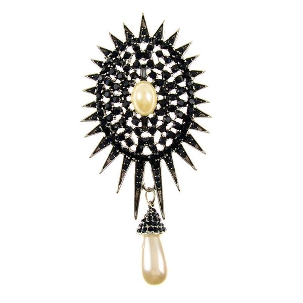 pins, brooches cindy xiang rhinestone large sun style pearl brooch pendant design navy blue color big pin coat dress accessories high qualit, Gray
pins, brooches cindy xiang rhinestone large sun style pearl brooch pendant design navy blue color big pin coat dress accessories high qualit, Gray