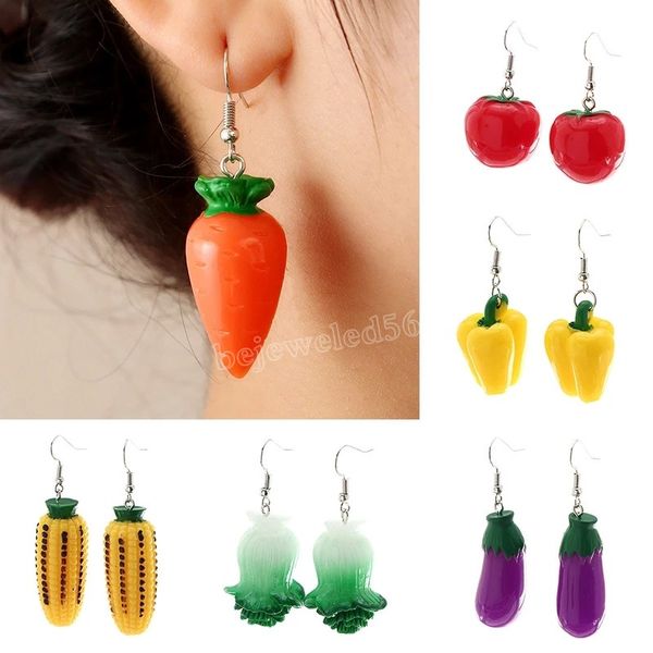 creative vegetable dangle earrings for women resin food vegetable jewelry party earrings birthday gift for friend, Silver
creative vegetable dangle earrings for women resin food vegetable jewelry party earrings birthday gift for friend, Silver