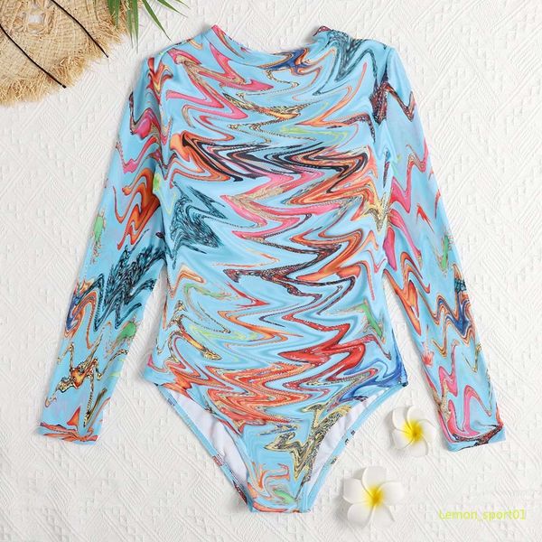lemon one piece mesh long sleeve ladies swimwear designer letter print women's bikini summer swimsuit 1105
lemon one piece mesh long sleeve ladies swimwear designer letter print women's bikini summer swimsuit 1105