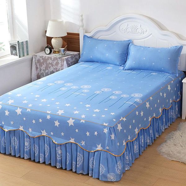 sheets & sets bed fitted sheet + 2pcs cases dustproof antiskid spreads cute for queen king size home textiles
sheets & sets bed fitted sheet + 2pcs cases dustproof antiskid spreads cute for queen king size home textiles