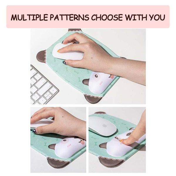 mouse pads & wrist rests cute computer pad, soft rubber cartoon animal pad with rest, for lap ergonomic
mouse pads & wrist rests cute computer pad, soft rubber cartoon animal pad with rest, for lap ergonomic