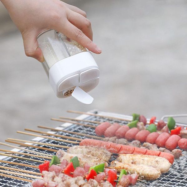 storage bottles & jars 4 in 1 plastic seasoning jar with lid portable household kitchen salt pepper spice container outdoor garden bbq tools
storage bottles & jars 4 in 1 plastic seasoning jar with lid portable household kitchen salt pepper spice container outdoor garden bbq tools