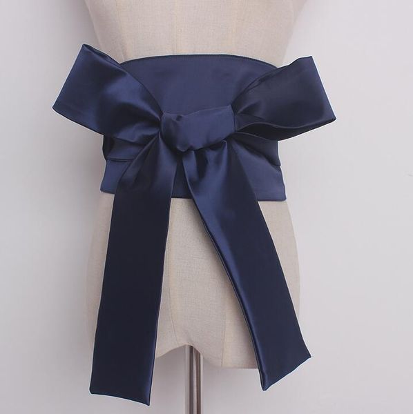 belts women's runway fashion wide satin big bow cummerbunds female vintage dress corsets waistband decoration belt r896, Black;brown
belts women's runway fashion wide satin big bow cummerbunds female vintage dress corsets waistband decoration belt r896, Black;brown