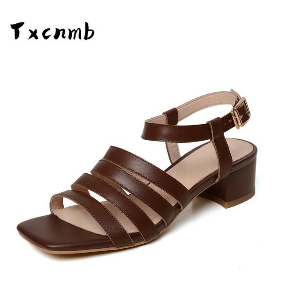 dress shoes txcnmb 2021 genuine leather female fashion women sandals cool thick heels pumps summer est basic party woman heel, Black
dress shoes txcnmb 2021 genuine leather female fashion women sandals cool thick heels pumps summer est basic party woman heel, Black