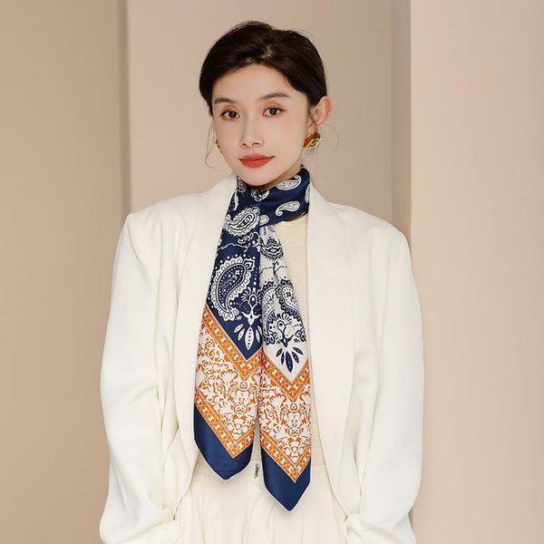 scarves fashion 90*90cm square women lovely plain silk shawl scarf office lady hair neck headband foulards headcloth muslim capes, Blue;gray
scarves fashion 90*90cm square women lovely plain silk shawl scarf office lady hair neck headband foulards headcloth muslim capes, Blue;gray