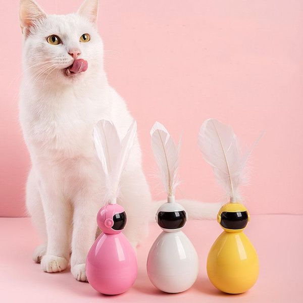 cat toys pet fun tumbler interactive feather toy kitten plastic play balls for catch cats training home chasing game supplies
cat toys pet fun tumbler interactive feather toy kitten plastic play balls for catch cats training home chasing game supplies