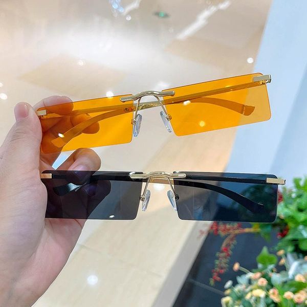 sunglasses retro square women brand designer fashion rectangle rimless sun glasses shades ladies frameless eyeglasses uv400, White;black
sunglasses retro square women brand designer fashion rectangle rimless sun glasses shades ladies frameless eyeglasses uv400, White;black