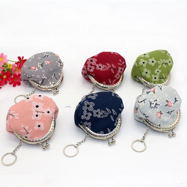 coin purses vintage lady girl small canvas flower kiss lock purse keychain wallet gift, Red;black
coin purses vintage lady girl small canvas flower kiss lock purse keychain wallet gift, Red;black