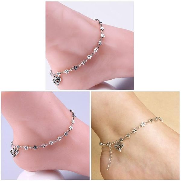 anklets fashion foot chain tibetan silver hollow plum daisy flowers heart-shaped anklet for women, Red;blue
anklets fashion foot chain tibetan silver hollow plum daisy flowers heart-shaped anklet for women, Red;blue