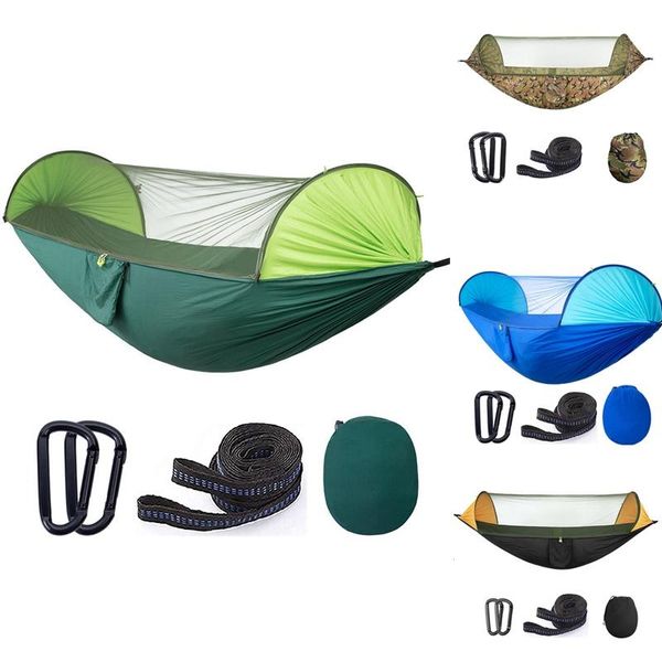 portable automatic camping hammock with mosquito net,folding multi use swing for outdoor camp furniture
portable automatic camping hammock with mosquito net,folding multi use swing for outdoor camp furniture