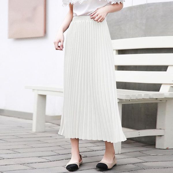 skirts summer white large size pleated dance skirt korean sweet cute school girls long high waist female elastic womens, Black
skirts summer white large size pleated dance skirt korean sweet cute school girls long high waist female elastic womens, Black