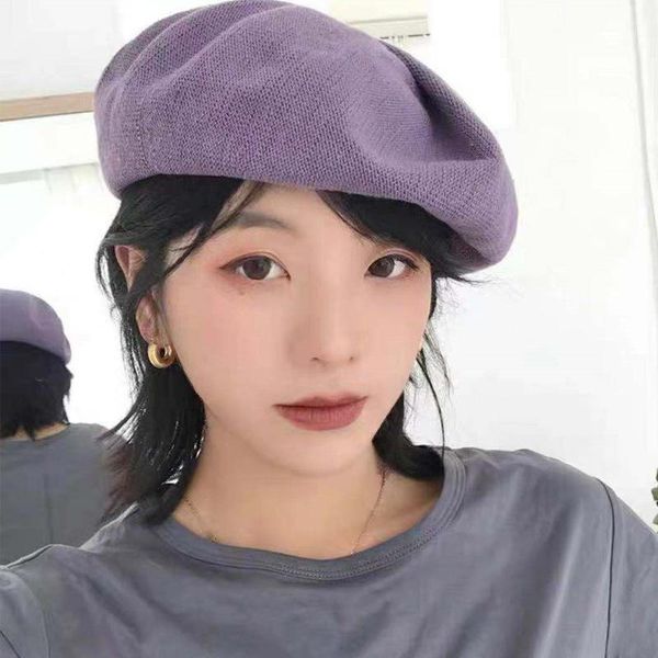 berets women girl autumn winter hat french artist beret painter vintage girls female warm walking cap, Blue;gray
berets women girl autumn winter hat french artist beret painter vintage girls female warm walking cap, Blue;gray