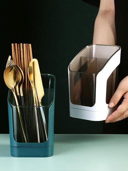 storage bottles & jars kitchen multifunctional drain chopstick holder household large-capacity tableware three-compartment box
storage bottles & jars kitchen multifunctional drain chopstick holder household large-capacity tableware three-compartment box