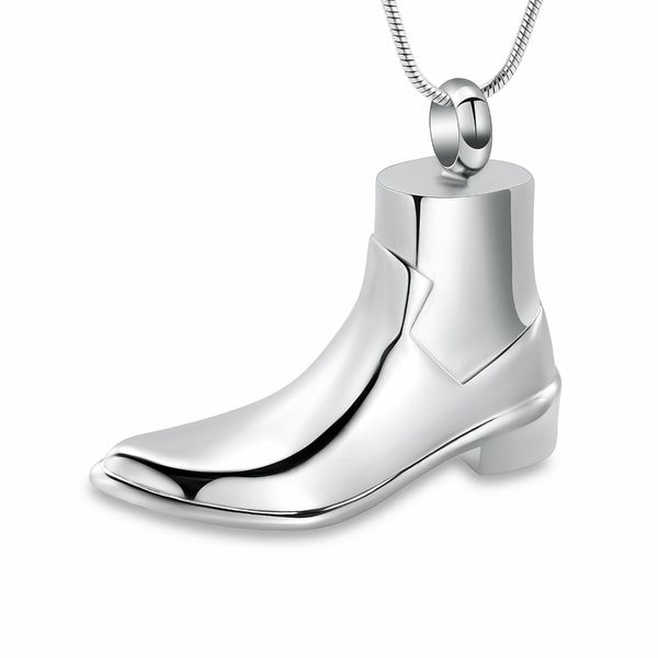stainless steel shoe cremation urn ,pendant necklace, ashes pendant jewelry, used to commemorate the deceased family-five colors, Silver
stainless steel shoe cremation urn ,pendant necklace, ashes pendant jewelry, used to commemorate the deceased family-five colors, Silver