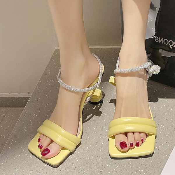 sandals rimocy bling crystal ankle strap high heels women 2021 square toe party shoes woman yellow round sandalias, Black
sandals rimocy bling crystal ankle strap high heels women 2021 square toe party shoes woman yellow round sandalias, Black