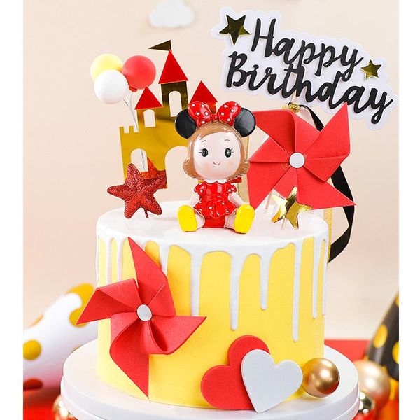 other festive & party supplies cute mouse boy girl birthday dress up cake ers baby shower decorations slide windmill castle baking decor
other festive & party supplies cute mouse boy girl birthday dress up cake ers baby shower decorations slide windmill castle baking decor