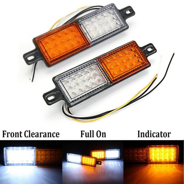 emergency lights 1.8w indicator light 167mm*57mm*22mm universal front marker 12v-24v
emergency lights 1.8w indicator light 167mm*57mm*22mm universal front marker 12v-24v