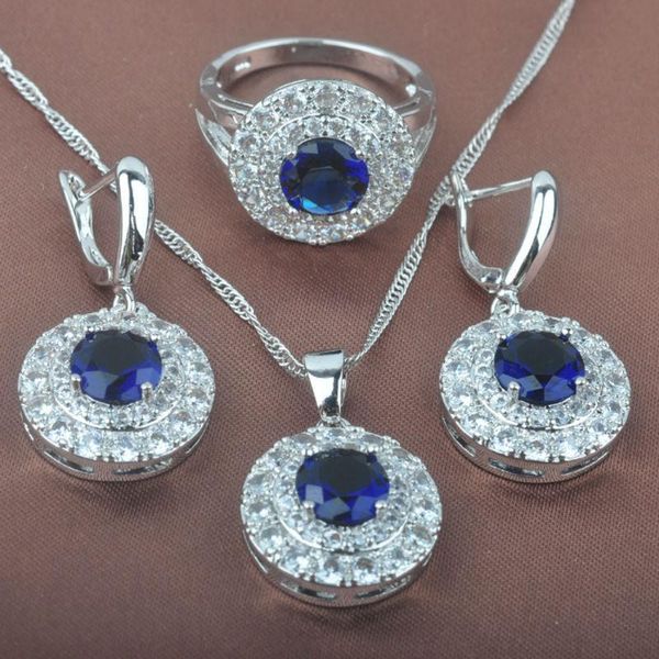 earrings & necklace attractive blue cubic zirconia wedding women's jewelry sets silver color ring and set tz0269
earrings & necklace attractive blue cubic zirconia wedding women's jewelry sets silver color ring and set tz0269