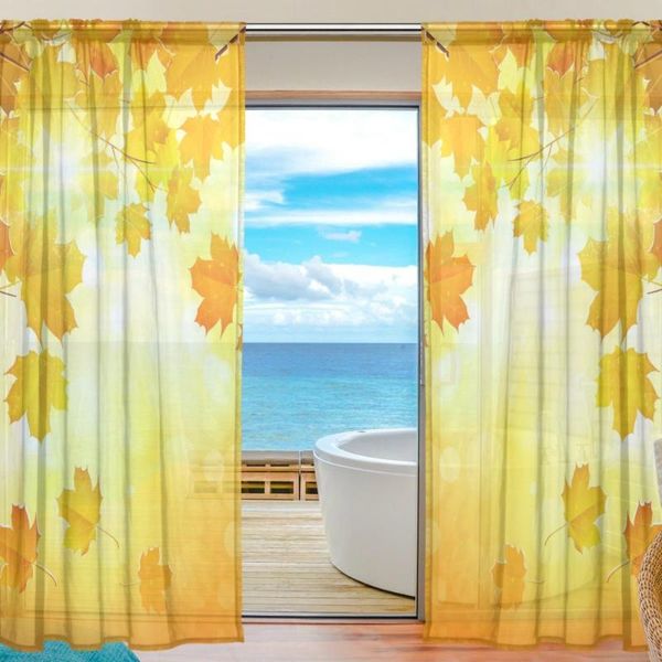curtain & drapes 2 pieces custom design home decor autumn sheer po paint yellow leaves window curtains for living room
curtain & drapes 2 pieces custom design home decor autumn sheer po paint yellow leaves window curtains for living room