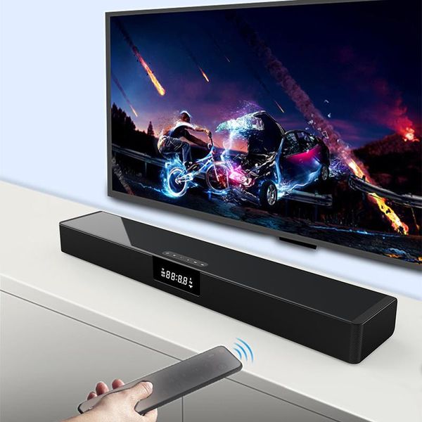 tv echo wall soundbar wireless bluetooth speaker home theater 3d stereo subwoofer with led screen clock fm radio
tv echo wall soundbar wireless bluetooth speaker home theater 3d stereo subwoofer with led screen clock fm radio