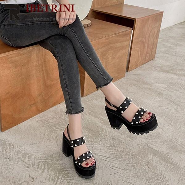 ins women shoes solid buckle square heel platform sandals casual leisure punk gothic dress, Black
ins women shoes solid buckle square heel platform sandals casual leisure punk gothic dress, Black