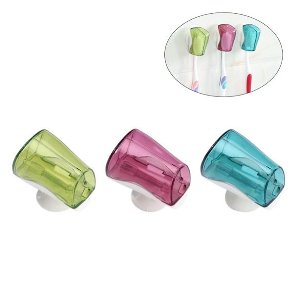 6pcs bathroom wall mount toothbrush holder suction cup rack cap cover bath accessory set
6pcs bathroom wall mount toothbrush holder suction cup rack cap cover bath accessory set