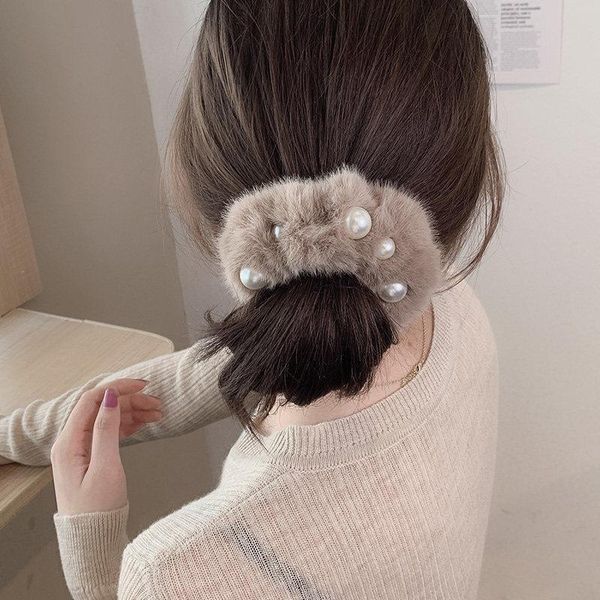 hair accessories 2021 winter headdress fur scrunchie elastic multicolor band ponytail cute pearls large lntestine tie girls, Slivery;white
hair accessories 2021 winter headdress fur scrunchie elastic multicolor band ponytail cute pearls large lntestine tie girls, Slivery;white