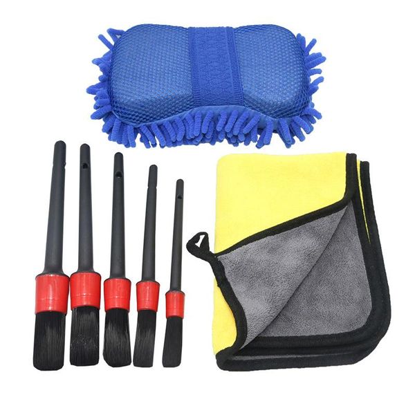 car sponge 7 pcs/set cleaning kit detail brush ultrafine fiber towel wash glove combo set tool
car sponge 7 pcs/set cleaning kit detail brush ultrafine fiber towel wash glove combo set tool