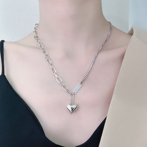 chaosheng s925 sterling silver harajuku splicing three-dimensional love ins hip hop super cool clavicle chain necklace female
chaosheng s925 sterling silver harajuku splicing three-dimensional love ins hip hop super cool clavicle chain necklace female