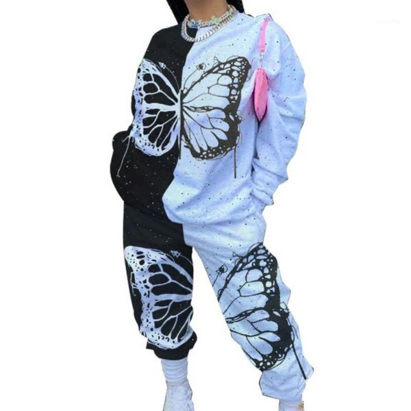 winter clothes 2021 sweat suit two piece set women sweatshirt and sweatpants butterfly print patchwork wholesale drop women's tracksuit, Gray
winter clothes 2021 sweat suit two piece set women sweatshirt and sweatpants butterfly print patchwork wholesale drop women's tracksuit, Gray