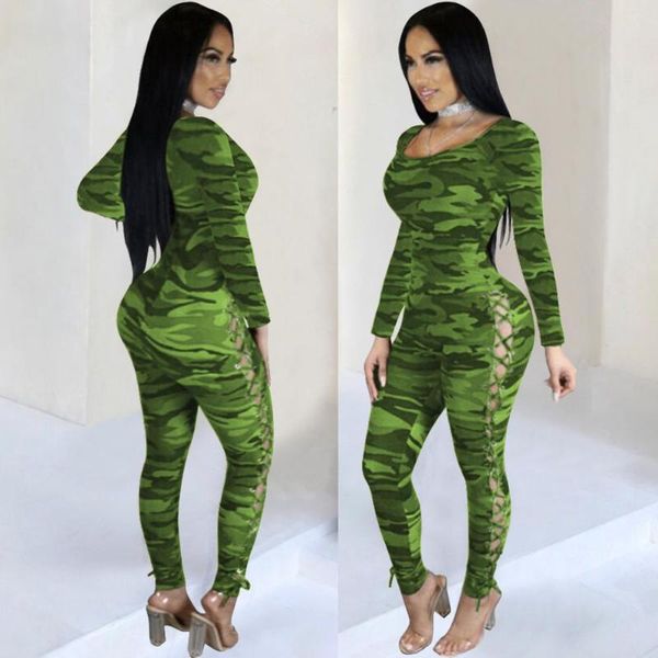 women's jumpsuits & rompers bkld camouflage jumpsuit for women bodycon bodysuit long sleeve 2021 autumn winter club hollow out playsuit, Black;white
women's jumpsuits & rompers bkld camouflage jumpsuit for women bodycon bodysuit long sleeve 2021 autumn winter club hollow out playsuit, Black;white