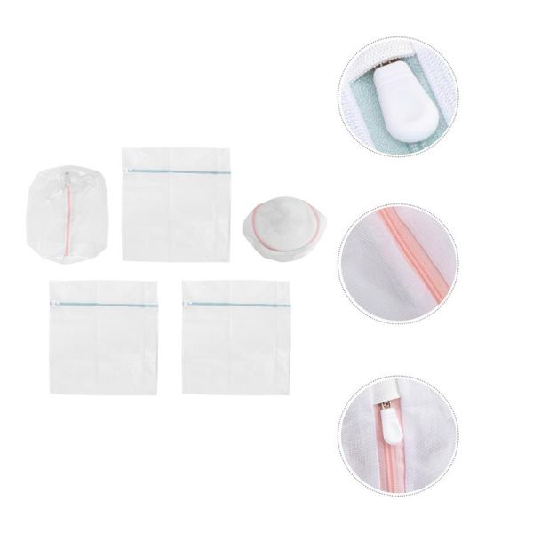 5pcs laundry pouch bag set protectable wash bags fine mesh for travel clothes home
5pcs laundry pouch bag set protectable wash bags fine mesh for travel clothes home