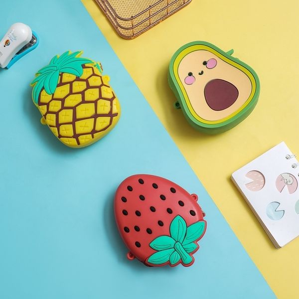 korean cartoon fruit zero wallet girl creative shape diagonal zipper storage card bag silicone material
korean cartoon fruit zero wallet girl creative shape diagonal zipper storage card bag silicone material
