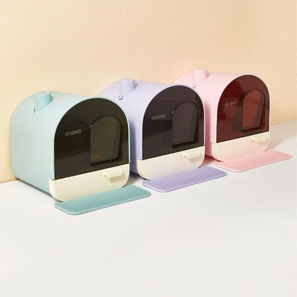 other cat supplies pet litter box drawer type fully enclosed anti-splash deodorizing toilet kitten bedpans high capacity tray
other cat supplies pet litter box drawer type fully enclosed anti-splash deodorizing toilet kitten bedpans high capacity tray