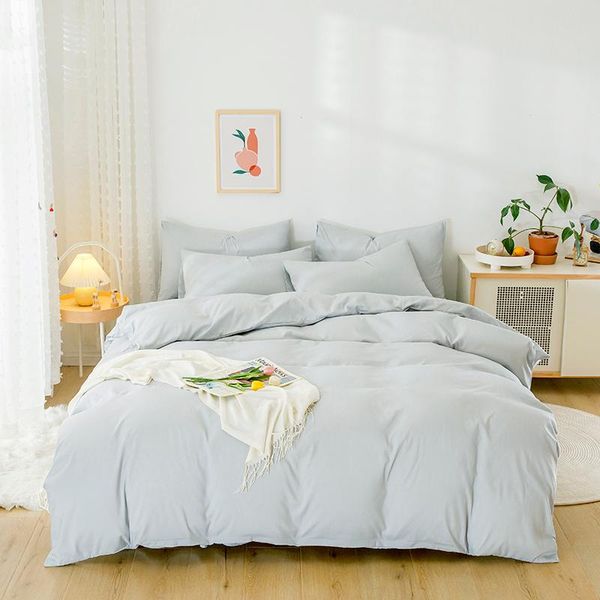 bedding sets michiko 2021 solid color bed skirt four piece set 
bedding sets michiko 2021 solid color bed skirt four piece set