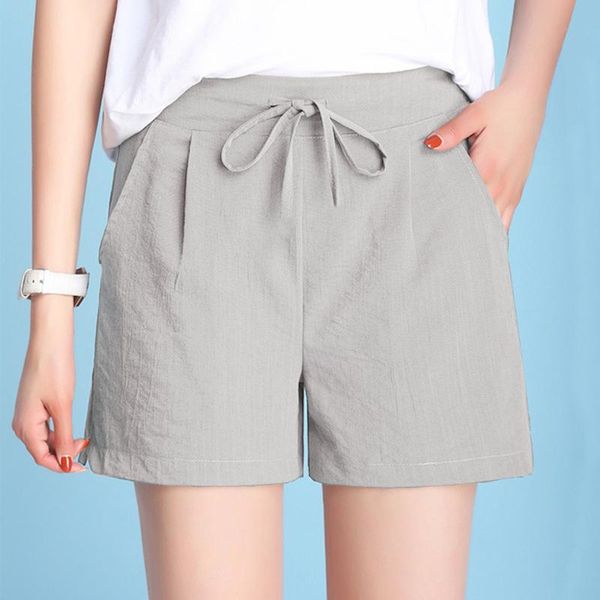 women's shorts women soft elastic waist ladies wide leg solid straight summer sports drawstring cotton short pantswith pockets a40, White;black
women's shorts women soft elastic waist ladies wide leg solid straight summer sports drawstring cotton short pantswith pockets a40, White;black