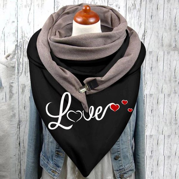 women love print scarves casual warm shawls fashion winter windproof button soft wrap double-layer buckle scarf #10, Blue;gray
women love print scarves casual warm shawls fashion winter windproof button soft wrap double-layer buckle scarf #10, Blue;gray