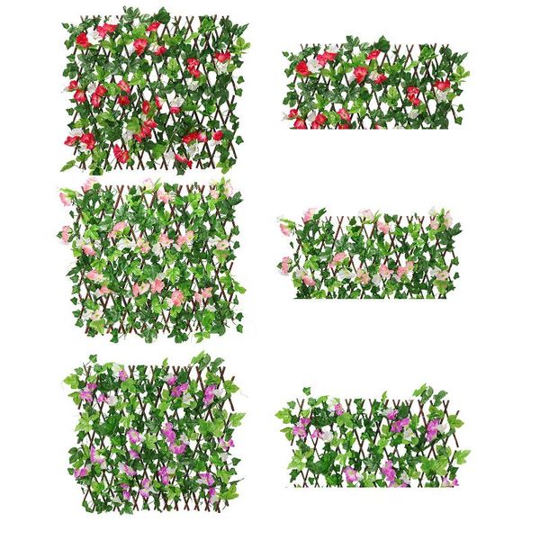 retractable artificial garden fence expandable faux ivy privacy wood vines climbing frame gardening plant home decorations decorative flower
retractable artificial garden fence expandable faux ivy privacy wood vines climbing frame gardening plant home decorations decorative flower