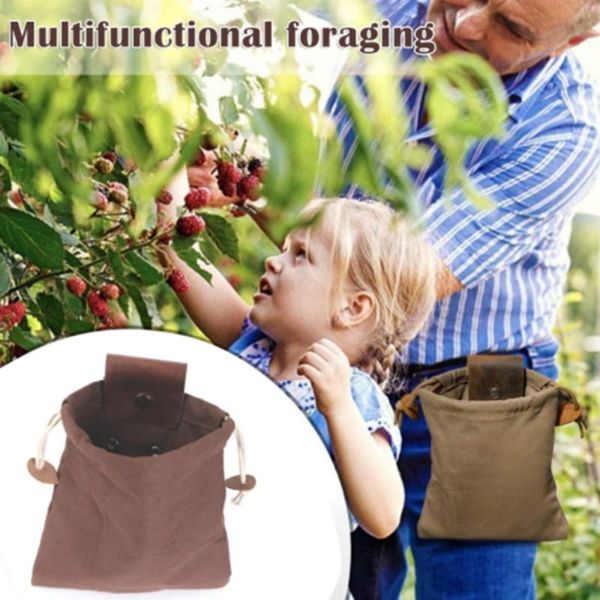 storage bags leather canvas pouch multifunctional outdoor garden foraging bag jungle fruit picking for hiking camping fishing
storage bags leather canvas pouch multifunctional outdoor garden foraging bag jungle fruit picking for hiking camping fishing