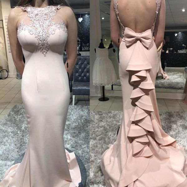 light pink prom dresses mermaid lace appliques see through crystal evening gown back tiered skirt women vestidos de gala party, White;black
light pink prom dresses mermaid lace appliques see through crystal evening gown back tiered skirt women vestidos de gala party, White;black