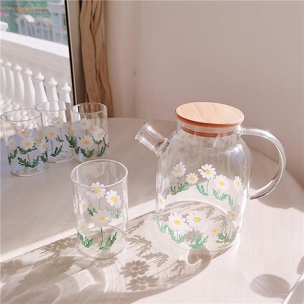 wine glasses nordic daisy transparent glass water bottle kitchen cute juice milk drink with lid reusable drinkware tea
wine glasses nordic daisy transparent glass water bottle kitchen cute juice milk drink with lid reusable drinkware tea