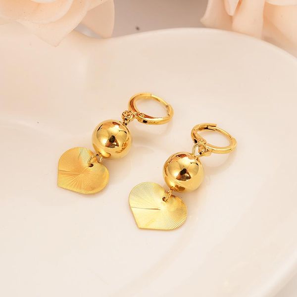 hoop & huggie classic copper alloy beads heart drop earrings for woman fashion charm jewelry temperament girl's daily wear, Golden;silver
hoop & huggie classic copper alloy beads heart drop earrings for woman fashion charm jewelry temperament girl's daily wear, Golden;silver