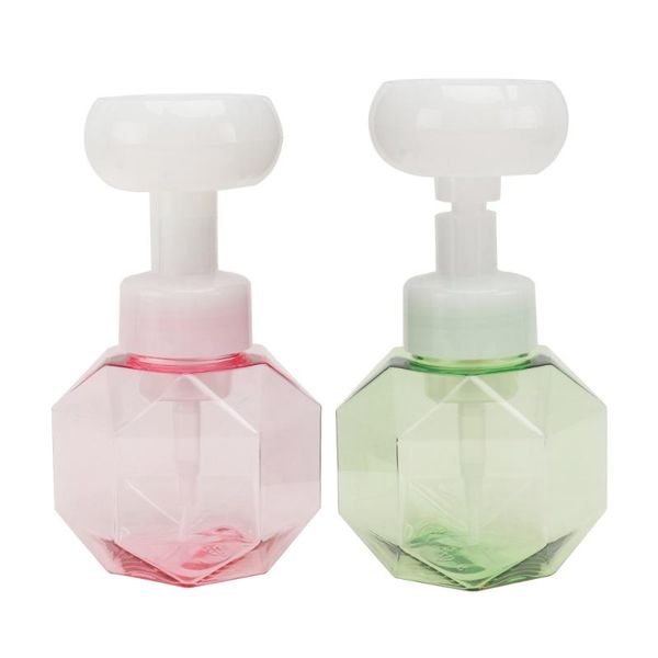 watering equipments 2pcs creative flower shape foaming bottles transparent facial cleanser container
watering equipments 2pcs creative flower shape foaming bottles transparent facial cleanser container