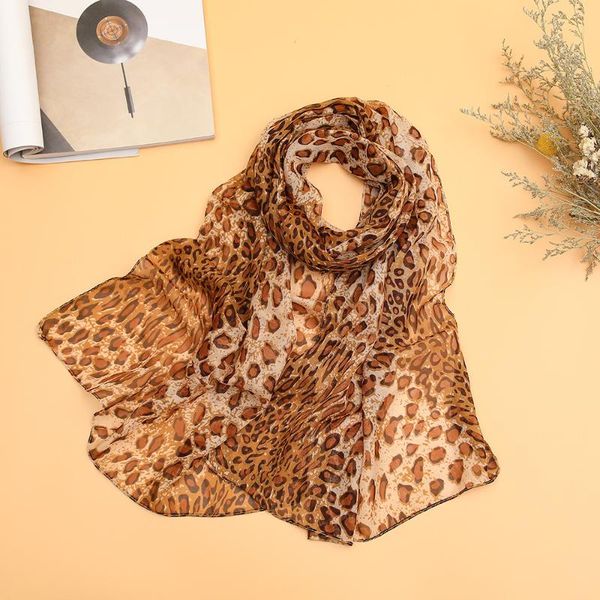 scarves leopard chiffon scarf spring autumn winter rose printed ladies long small women, Blue;gray
scarves leopard chiffon scarf spring autumn winter rose printed ladies long small women, Blue;gray
