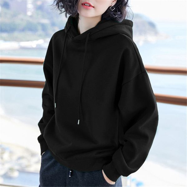 women's hoodies & sweatshirts 2021 basic veet ladies hoodie women casual winter solid color hip-hop sports shirt top, Black
women's hoodies & sweatshirts 2021 basic veet ladies hoodie women casual winter solid color hip-hop sports shirt top, Black