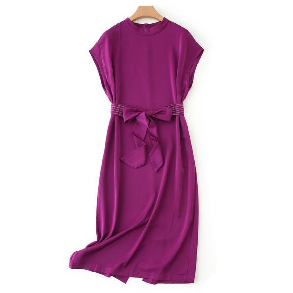 summer women dress sleeveless o neck female elegant fashion solid loose mid long with sashes casual dresses, Black;gray
summer women dress sleeveless o neck female elegant fashion solid loose mid long with sashes casual dresses, Black;gray