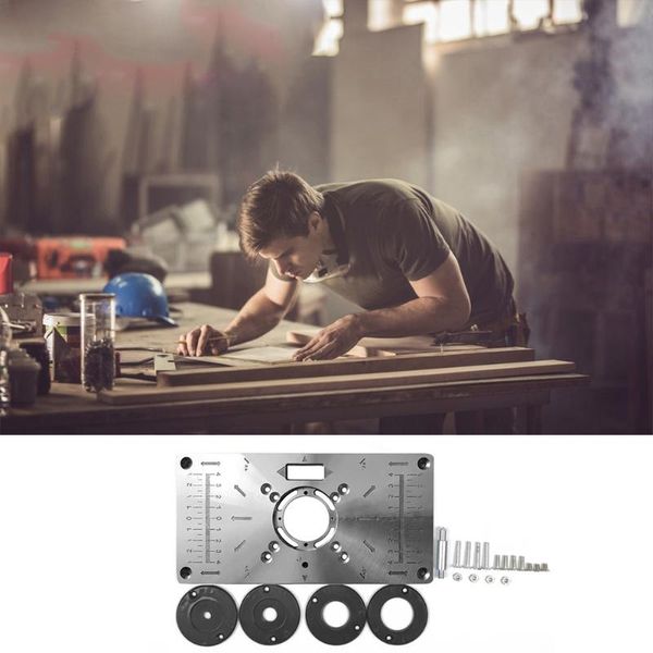 professional hand tool sets work benches router trimmer table insert plate aluminum alloy woodworking engraving trimming machine flip board
professional hand tool sets work benches router trimmer table insert plate aluminum alloy woodworking engraving trimming machine flip board