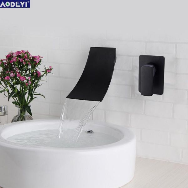 bathroom sink faucets aodeyi brass wall mounted basin faucet waterfall single handle mixer tap cold black chrome
bathroom sink faucets aodeyi brass wall mounted basin faucet waterfall single handle mixer tap cold black chrome