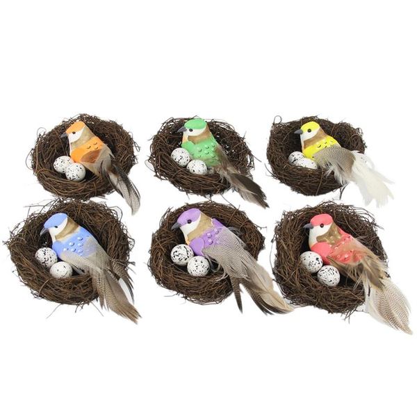 sets artificial simulation foam birds nest eggs decor feather craft diy for home ornaments wedding decoration bird cages
sets artificial simulation foam birds nest eggs decor feather craft diy for home ornaments wedding decoration bird cages